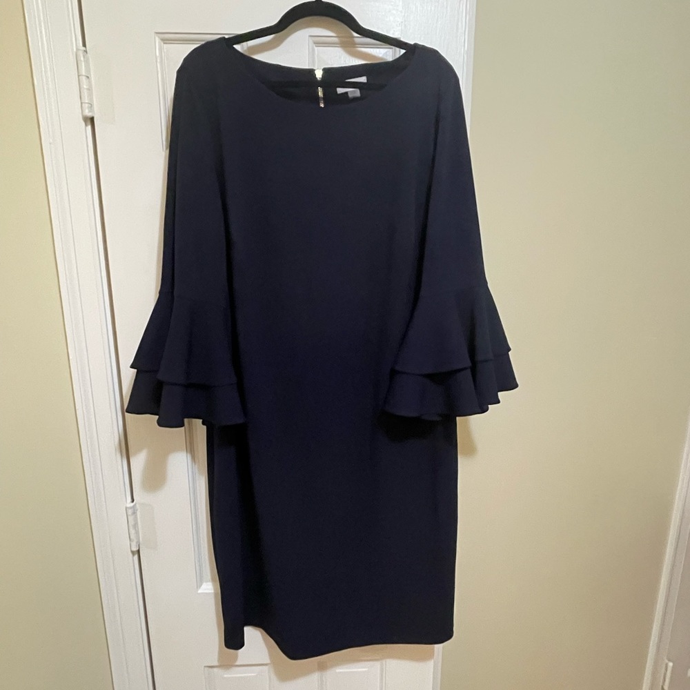 Navy Calvin Klein dress. Size 22W.